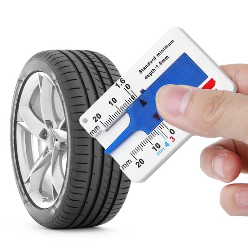 Tire Tread Depth Gauge Car Tire Tread Meter Measurer High Accuracy Tyre Monitoring System Measure Brake Auto Accessories