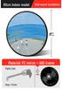 Wide-Angle Convex Mirror for Indoor/Outdoor Corner Parking Lot Use