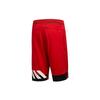 adidas Basketball Shorts Men's Light Scarlet Moderate Straight Fit Pants ED8389