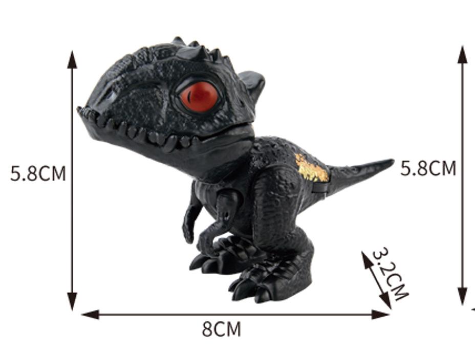 New Children's Educational Finger-Biting Dinosaur Toy Set - Blind Bag Edition