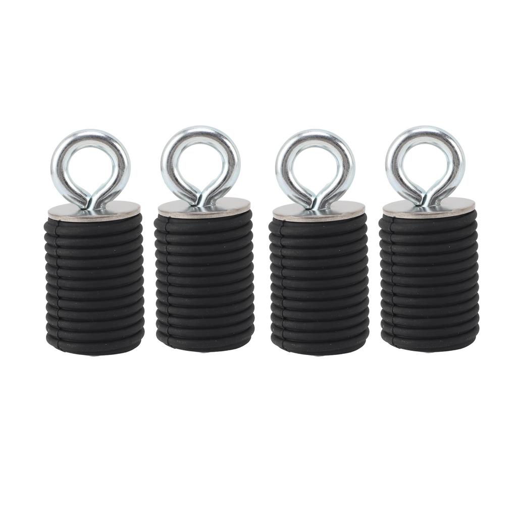 4PCS ATV Lock Ride Tie Down Anchors 1.45in Rubber Stainless Steel UTV Anchor Replacement for Polaris Ranger
