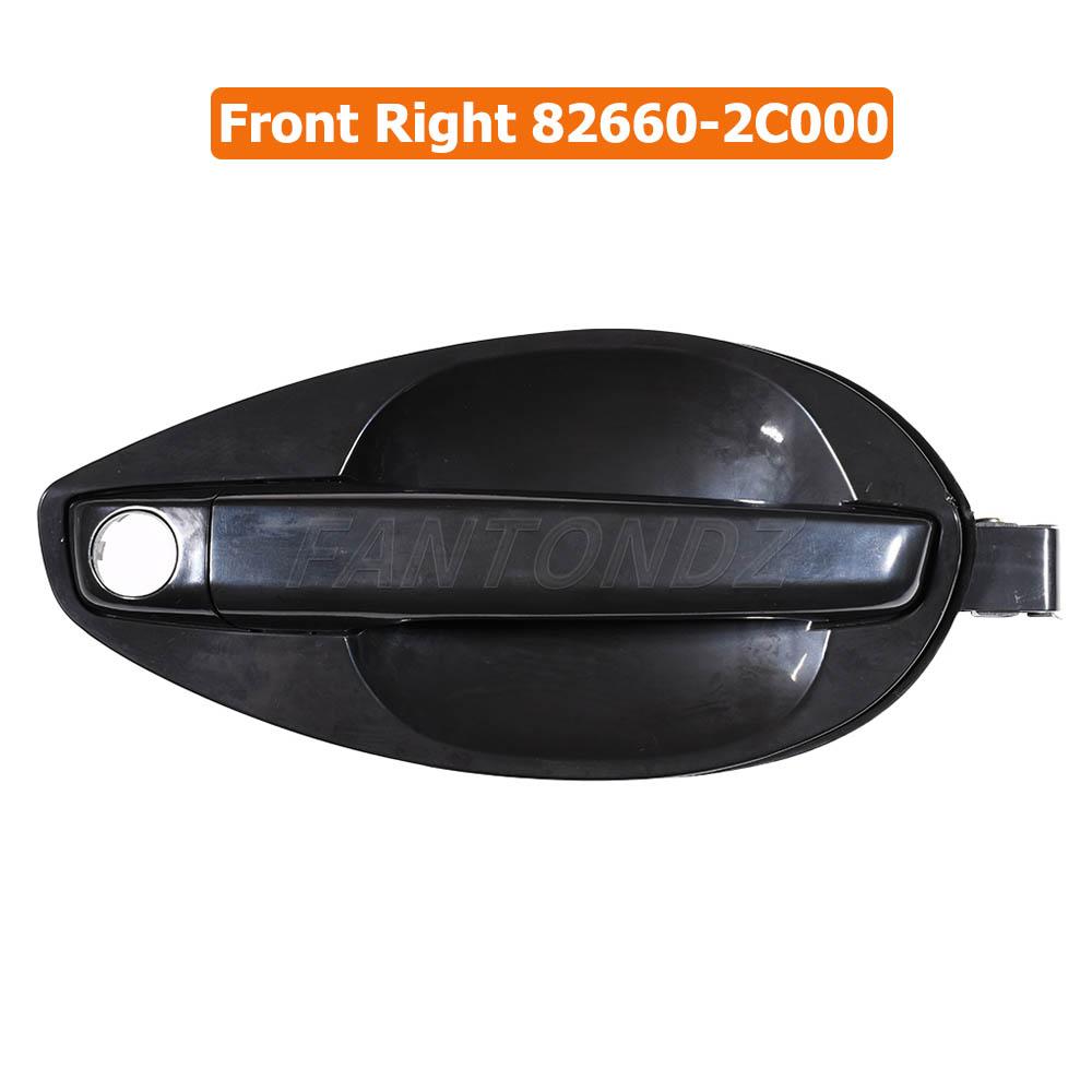 Para Hyundai Tiburon Coupe 2.0L 2.7L 2003 2004 2005 2006 2007 2008 Manija Exterior de Puerta Pestillo Izquierda Derecha 82650-2C000 82660-2C000