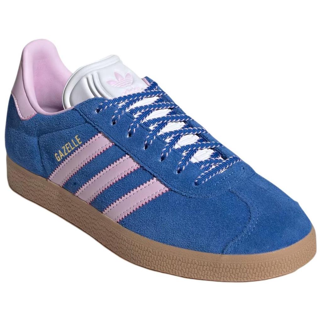 Adidas Gazelle Blue Orchid Fusion Women Sneakers Gum JH7219