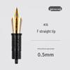 Jinhao Nr. 40 M Medium Vulpen Penpunt Set met Spiraalmontage.