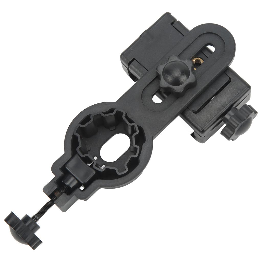 Telescope Phone Holder 1 4in Screw Hole Nonslip Rubber Pad Plastic Telescope Phone Adapter for Telescope Microscope S