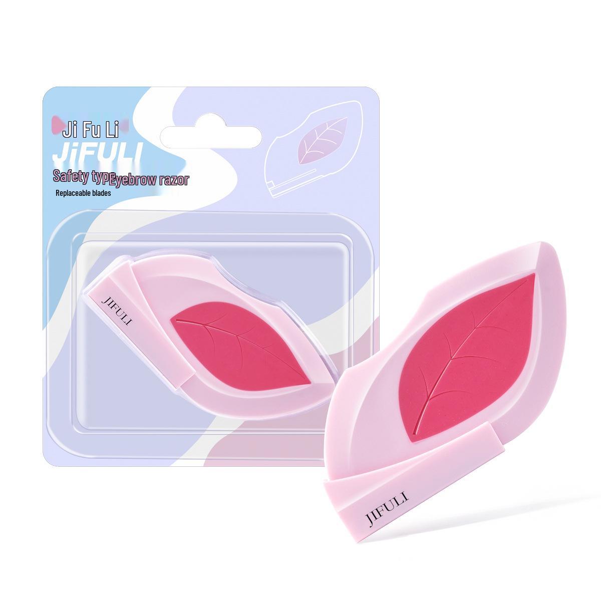 

JIFULI Portable Women s Anti-Scratch Eyebrow Razor with Replaceable Blade