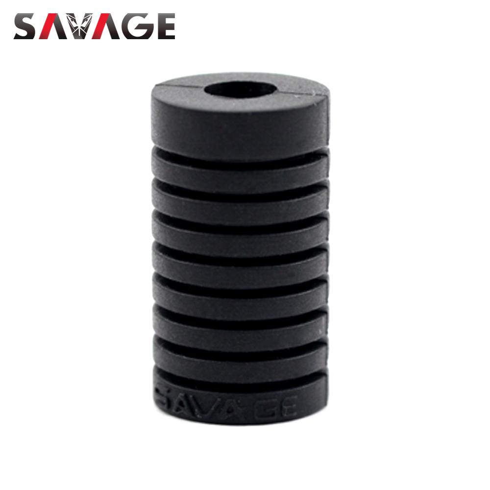 

Универсальный рычаг переключения передач, подставка для ног, педаль, чехол для носка для YAMAHA, HONDA, KAWASAKI, аксессуары для мотоциклов, кремнезем 1pcs Black