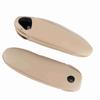 2Pcs Car Seat Armrest Synthetic Leather Cover for Lexus RX 300 330 350 2003‑2009Beige