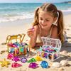 Summer-Appropriate Children's Pool And Diving Pool Toys, Diving Game Treasure Chest Toy Set.