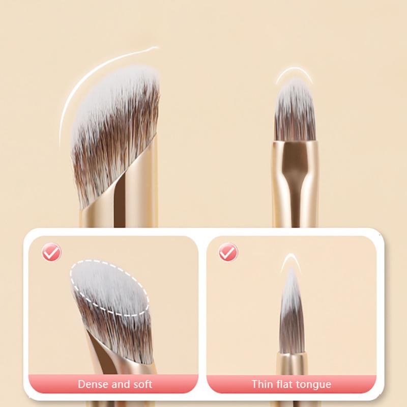 Double Head Finger Concealer Makeup Brushes Precision Soft Smudge Brush Facial Blemish Cover Acne Dark Circles Multi-Function