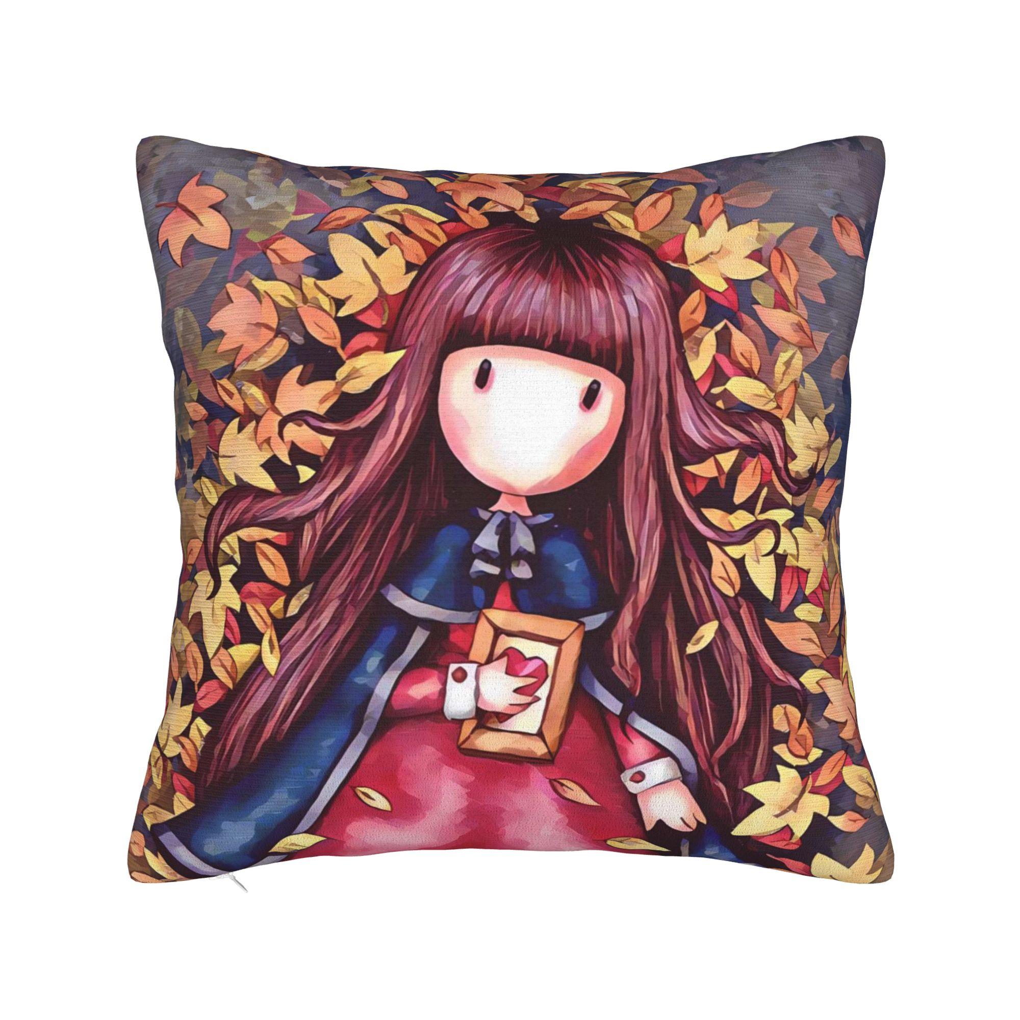 

S-Santoro Gorjuss-MT Dream Girl Pillow Case Comfy Pillow Cover For Wedding Party Home Decor Funny Cushion Cover 12x12Inch