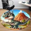 1pc Dinosaur Adventure Chair Carpet for Office, Non-slip, Soft and Durable Office Rug for  Decoration, Perfect for Office yy251229184