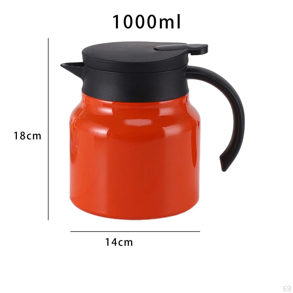 Insulated Stainless Steel Coffee Carafes Water Bottle Pot for Restaurants