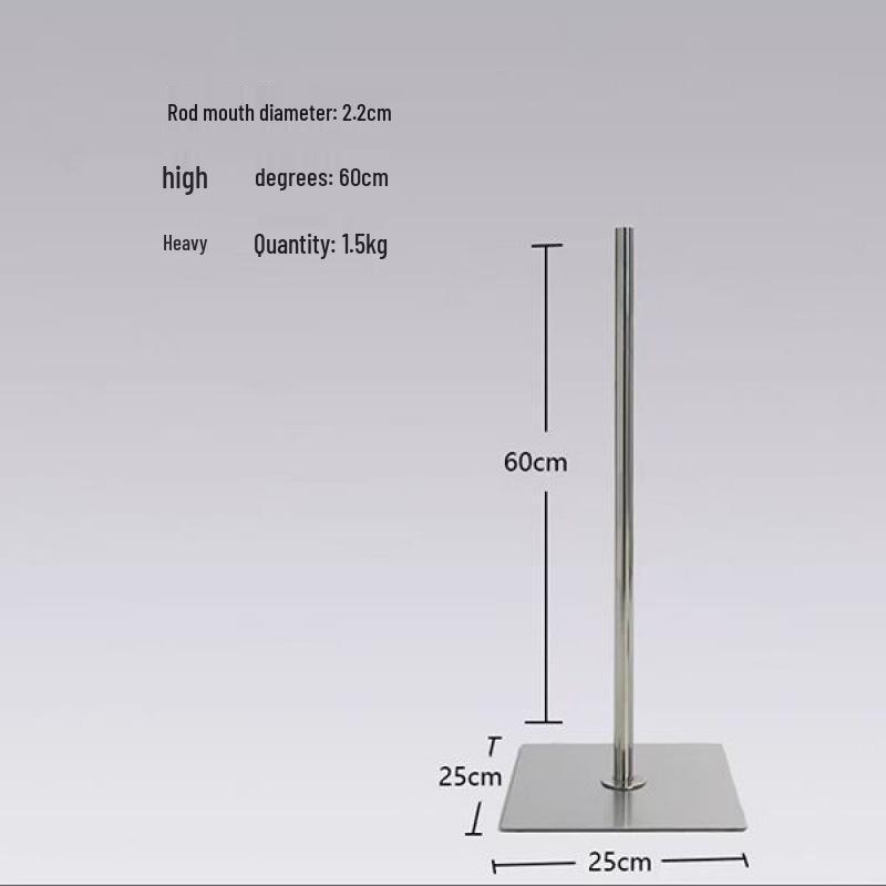 Half-Body Mannequin Triangle Support Base