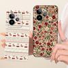 For Realme GT 7 Pro Cute Cat Flower Cartoon Phone Case For Realme GT7 Pro RMX5010 Shockproof Soft Silicone Covers Bumpers