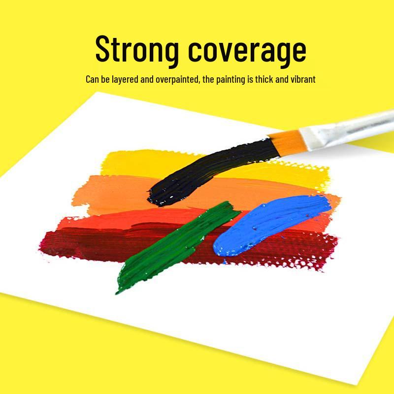 Mali Washable Gouache Paint Set for Beginners - 12, 18, or 24 Colors
