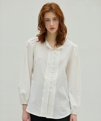 ELLIOTI Lace Puff Blouse_3Color