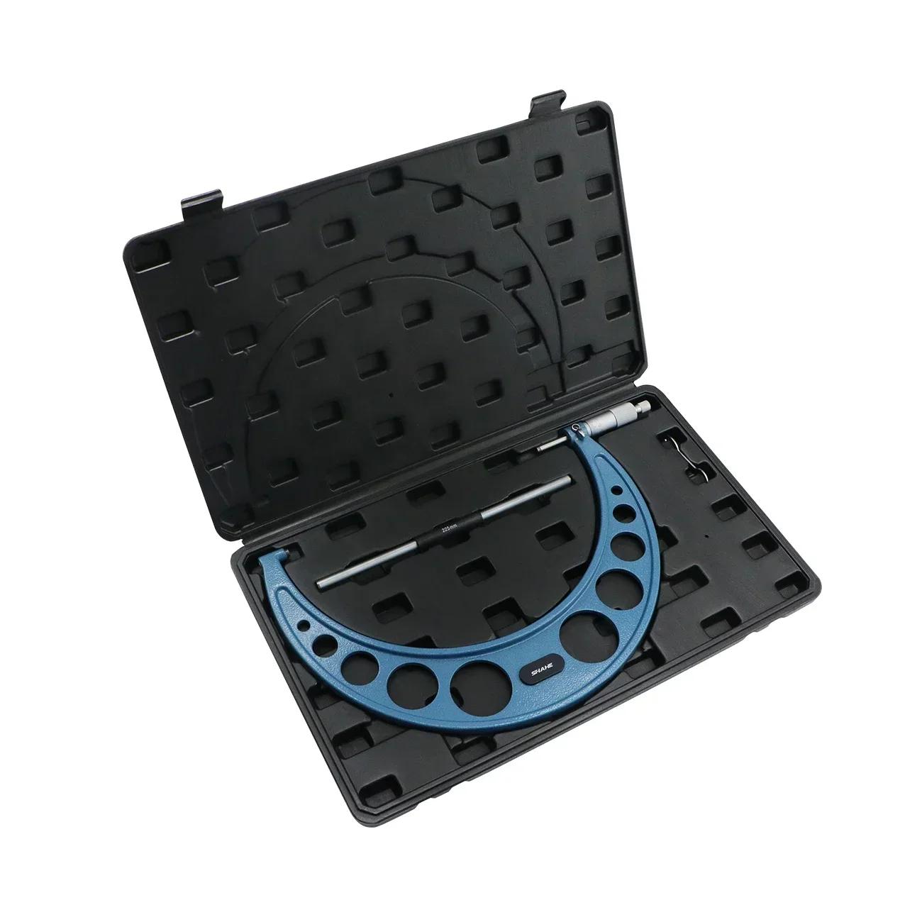 

225-250 мм высококачественный внешний метрический микрометр с разрешением 0,01 мм, премиальные прецизионные станочные инструменты