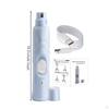 Dog Nail with Low-Noise LED Lights Handheld Grooming Tool for