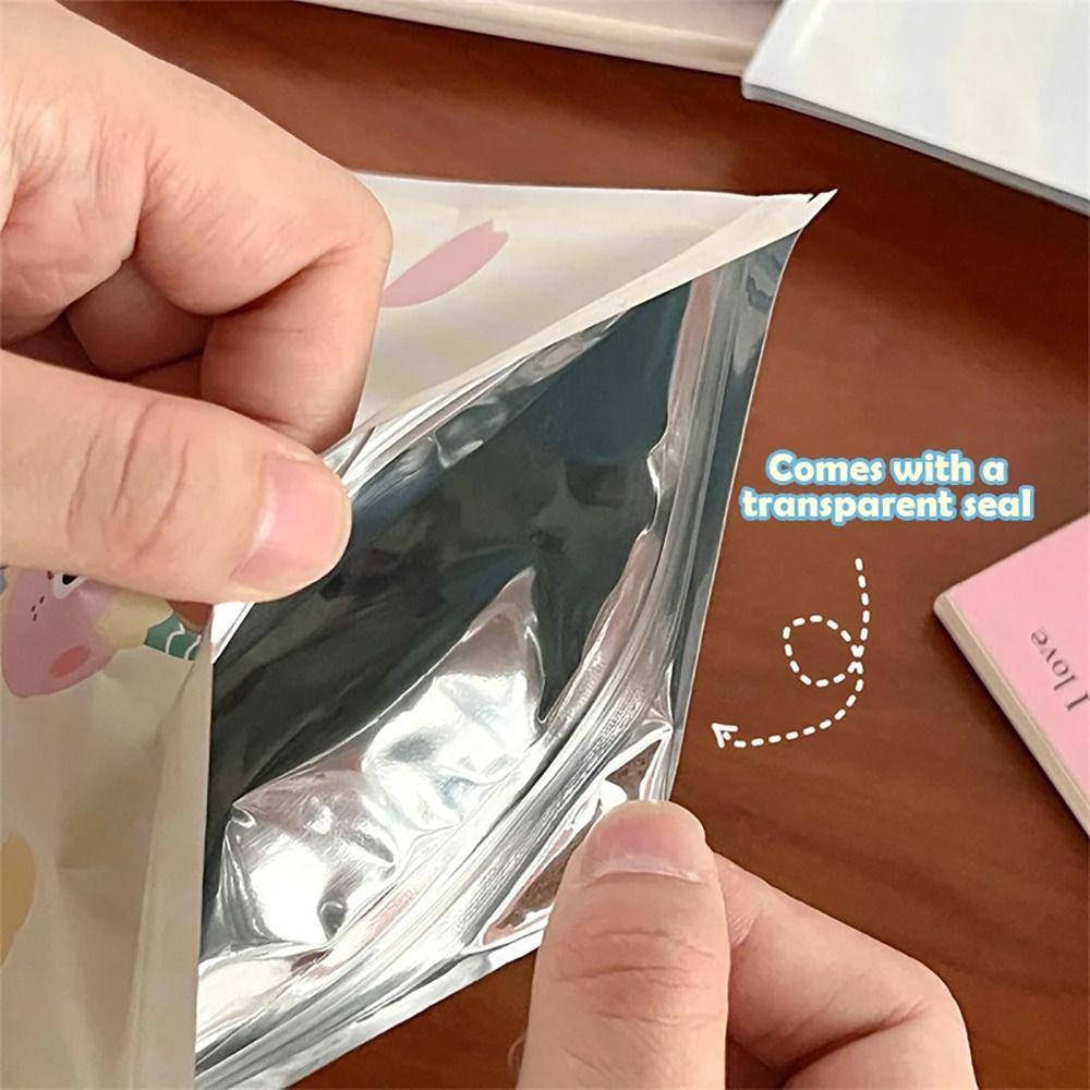 10Pcs Puppy Packaging Bags Cute Cartoon Self Sealing Pockets New Zip-lock Bag  Biscuit