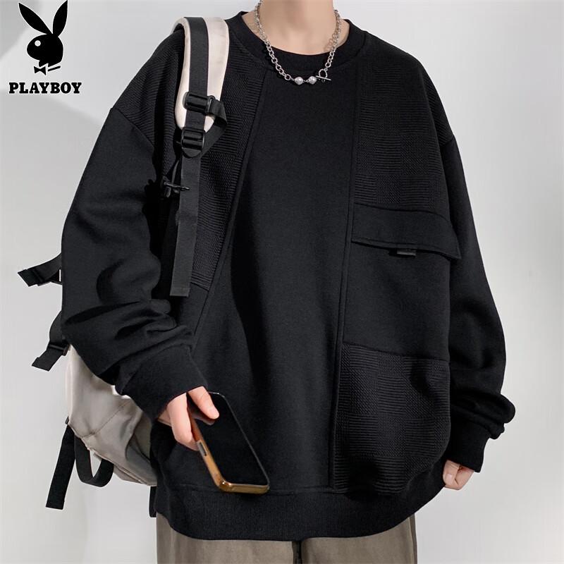 PLAYBOY Men's Autumn/Winter Crewneck Sweatshirt