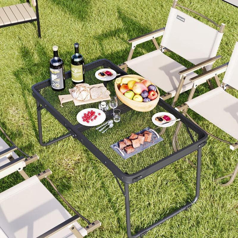 Portable Outdoor Folding Mesh Table