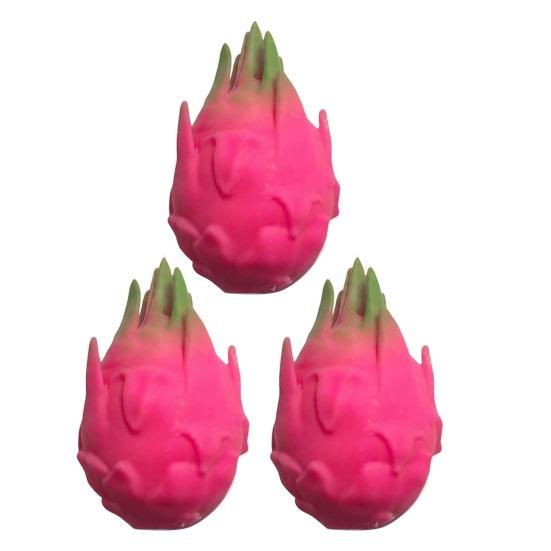 1/2/3Pcs Simulation Dragon Fruit Squeeze Toy Stress Relief Dragonfruit Squeeze Toy Decompression Fruit Shape Sensory Fidget Toy