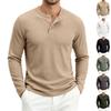 Men S Long Sleeve Loose Fit Casual Breathable Ribbed T Shirt