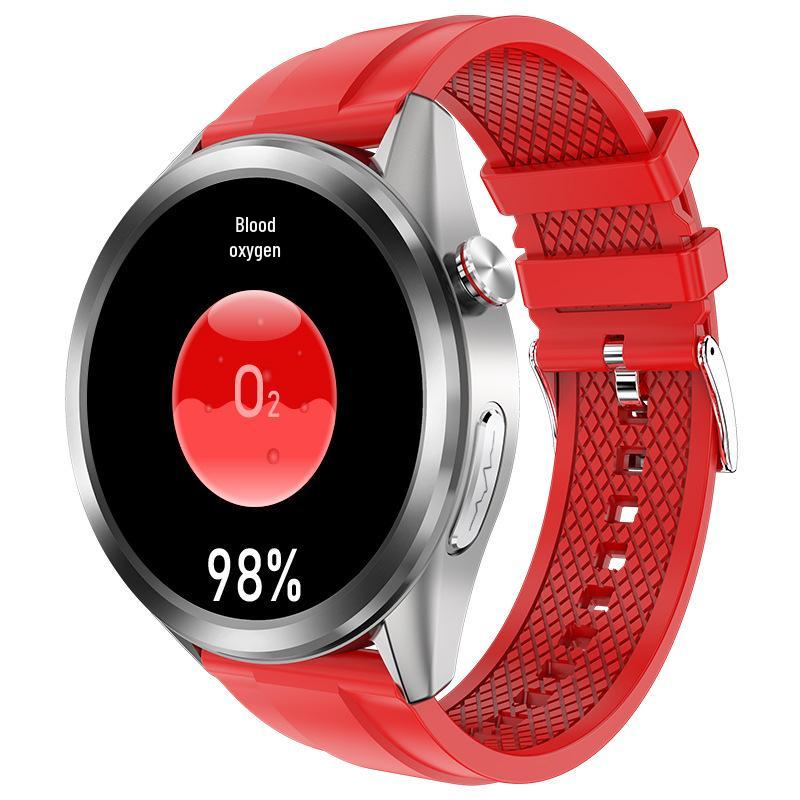 Smartwatch W10: Blood Pressure, Heart Rate, ECG, Blood Oxygen, Body Temperature, Sleep Tracking, Sports & Weather Features