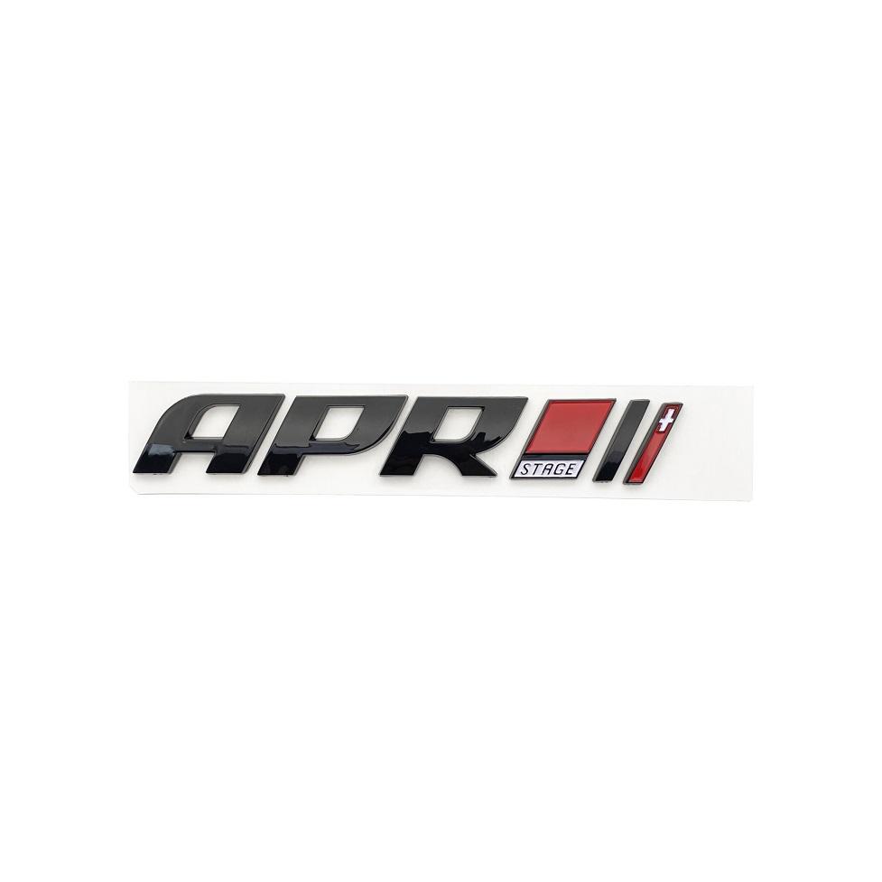 3D ABS APR Stage III 3+ Logo Badge Sticker Car Side Fender Rear Trunk Emblem Decal