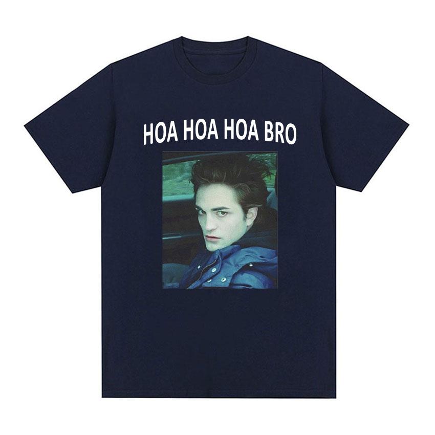 Robert Pattinson Edward Twilight Graphic T Shirt Unisex Fashion Cotton Short Sleeve T-shirts Unisex Retro O-Neck Oversized T-shirt