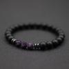Minimalist Mens Bracelet Black Onyx Stone Beaded Braclet Leisure Pulseira Sodalite Tiger Eyes Strand Braslet Accessories Hombre