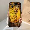 Starry Night Klimt Kiss Phone Case For iPhone 17 Air 16 15 14 13 12 11 Pro Max 12 13 Mini 15 16 Plus 16e Cover Coque