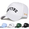 Berretti da Baseball Unisex con Ricamo Lettere Dallas Primavera Autunno Outdoor Regolabili Cappelli Casual Cappello da Papà Cappello Parasole