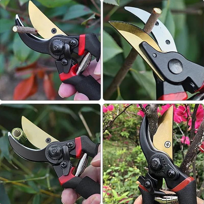 1Pc SK5 High Carbon Steel Gardening Pruning Shears - Sharp Cutter For Plant Branches Trimming & Garden Maintenance Tool