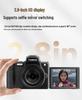 DC101 68MP Mirrorless Camera with Flip Screen and Viewfinder Knob