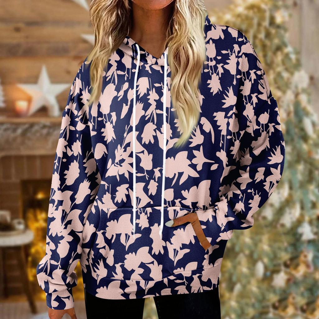 Hoodies For Women Oversized Winter Plush Cute Sweatshirts Pullover Trendy Fall Winter Clothes