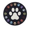 Pet Feeding Mat Dog Dish Mats Cartoon Paw Dog Feeding Mat Non-slip Absorbent Pet Bowl Pad Diatom Mud Pet Placemat Pet Shop