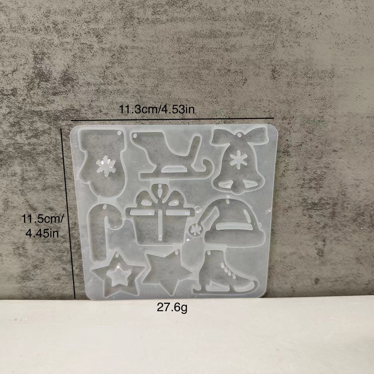 

Список рождественских серий «сделай сам» из силиконовой формы для сережек-брелков, гипсовой формы для капель