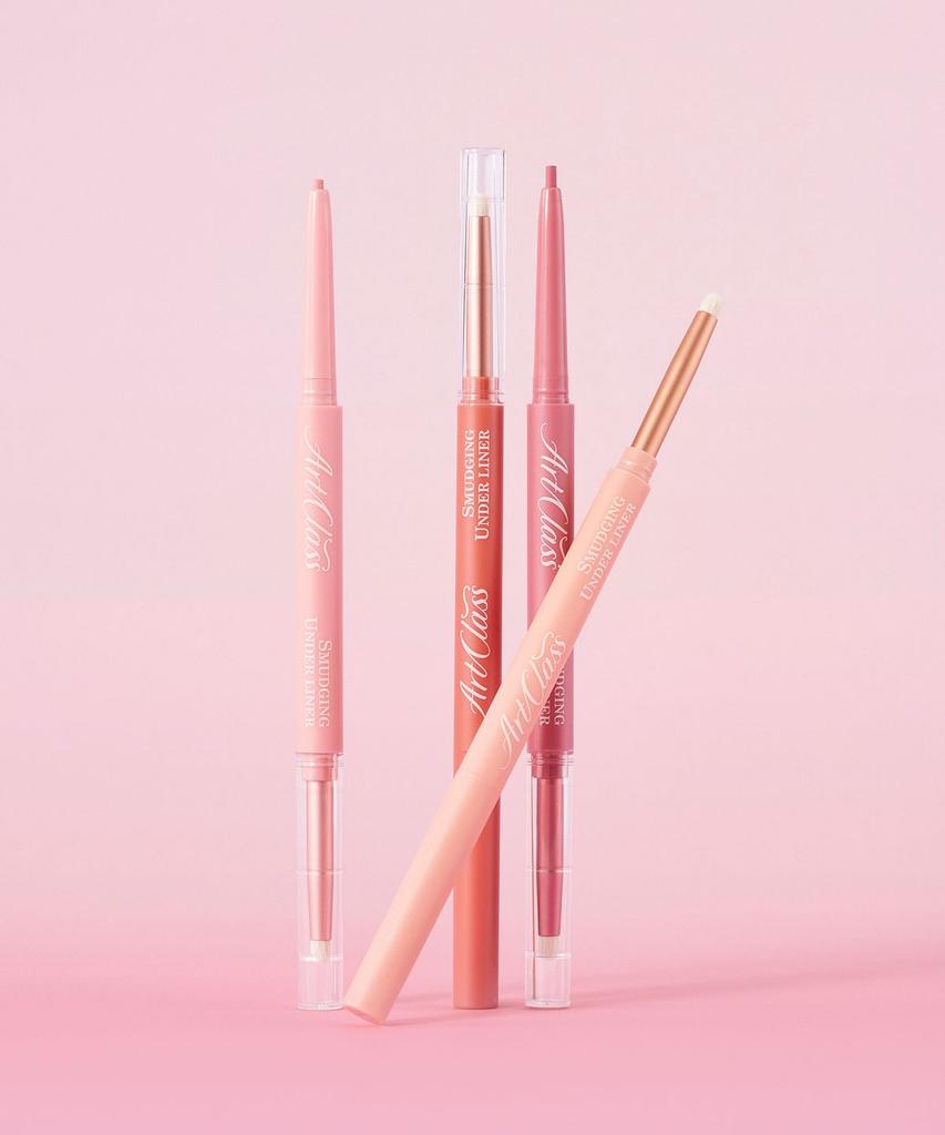 [Confezione da 2] Art Class Eyeliner a Fessura per Sfumare + Eyeliner con Bordo Sfumabile (+ Primer Adattante Sotto gli Occhi)