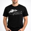1950s American Classic Two Door Sedan Retro Style Unisex Graphic Tee