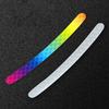 20pcs Adhesive Reflectors Sticker Door Handle Safety Warn Sticker Waterproofed for Road Marking