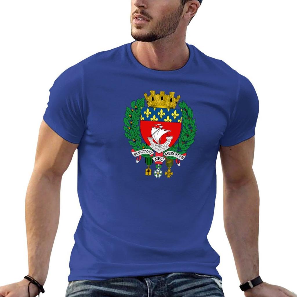 Paris (France) coat of arms T-Shirt graphic t shirt vintage vintage clothes designer shirts mens vintage t shirts