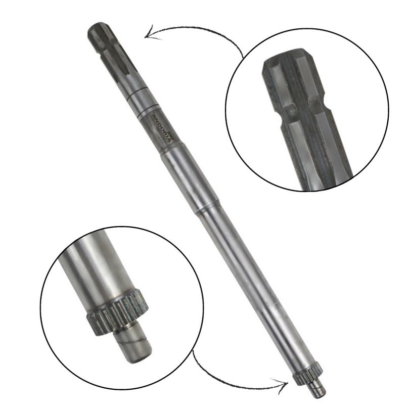 Power take-off shaft PTO II final Ursus C-360 ANDORIA