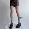 Japanese Style Fashion Middle Tube Calf Socks Women JK Girl Cute Bandage Bowknot Ruffke Trim Cotton Long Socks Stockings
