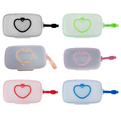 Babyfeuchttuchhalter mit Handschlaufe, Nachfüllbarer Feuchttuchbehälter Aufbewahrungsbox für Reise und täglichen Gebrauch zu Hause