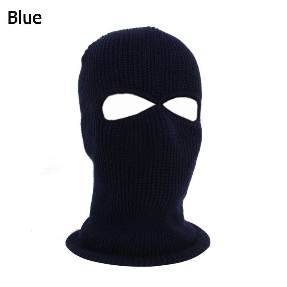 Army Tactical Hat 2 Holes Ski Hat Winter Cap Balaclava Hood Motorbike Motorcycle Helmet Full Face Helmet