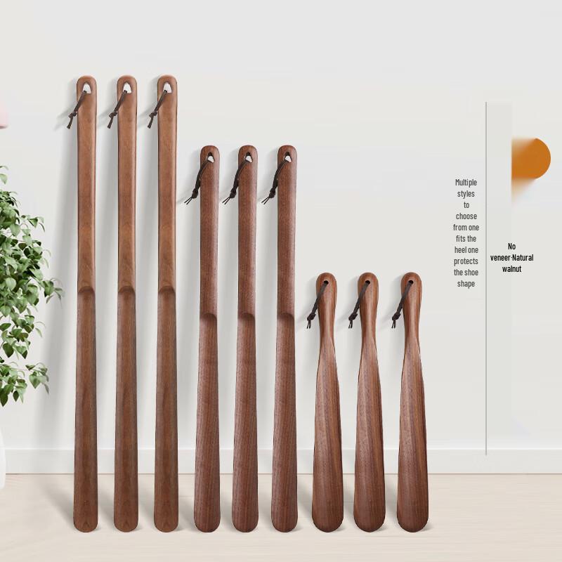 Beechwood Long Handle Shoehorn