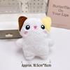 Large Cute Animal Plush Keychain: Rabbit, Sheep, Cat Bag Charm