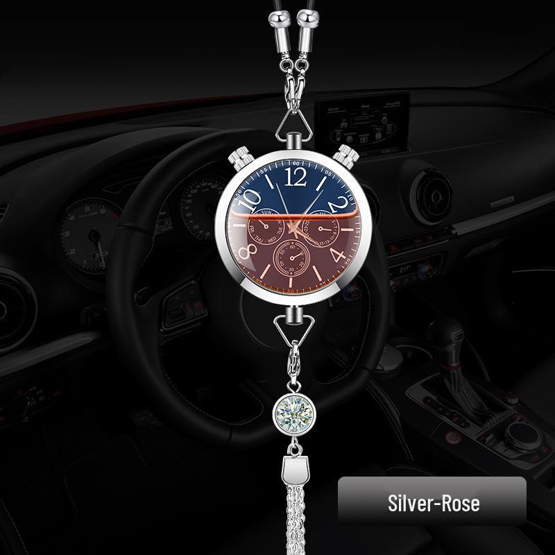 Hanging Car Air Freshener Pendant - Essential Oil Aromatherapy Deodorizer with Long-lasting Light Fragrance for Car Interior Decoration